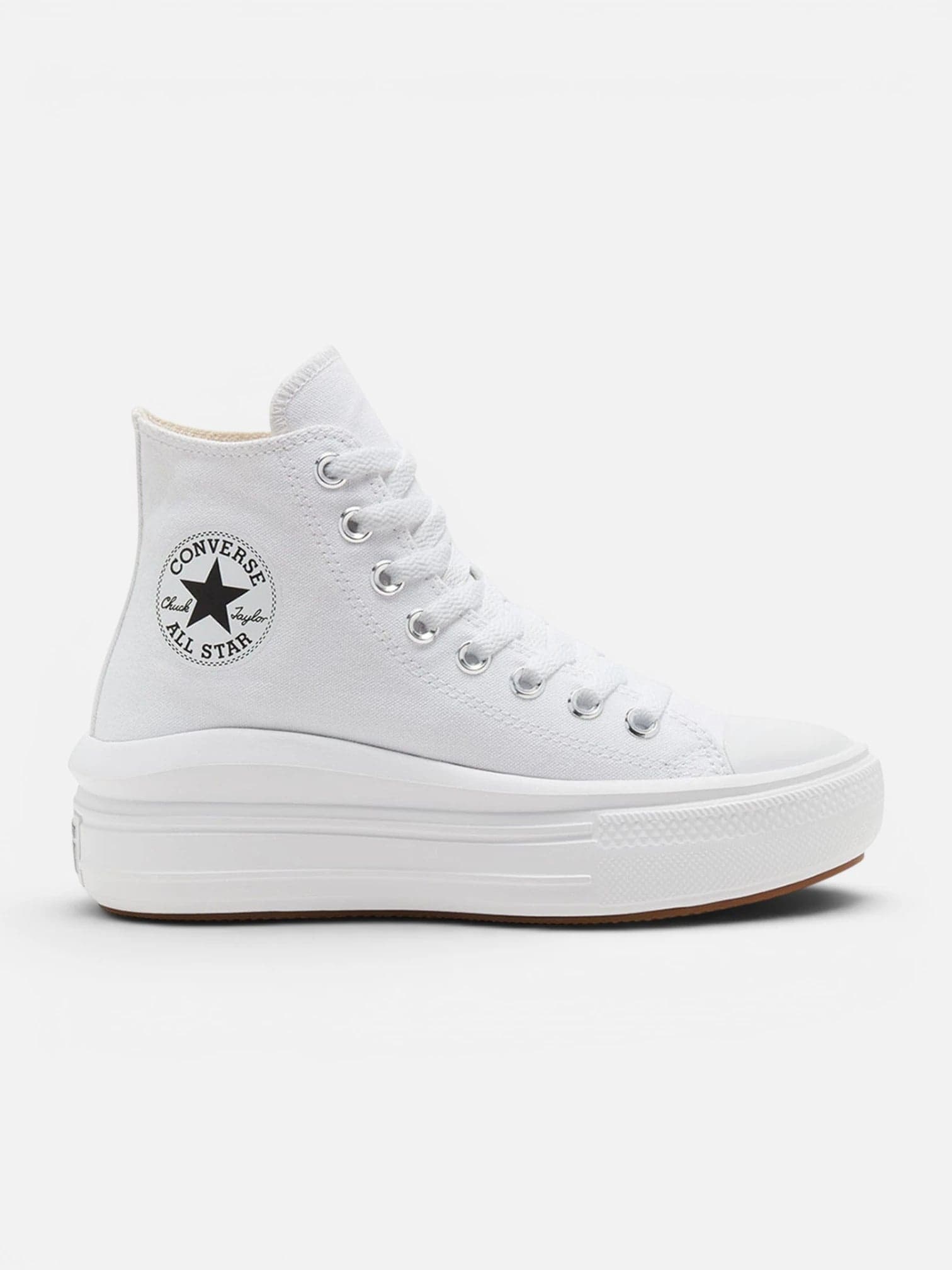 Zapatillas Converse Chuck Taylor All Star Move Hi Blanco