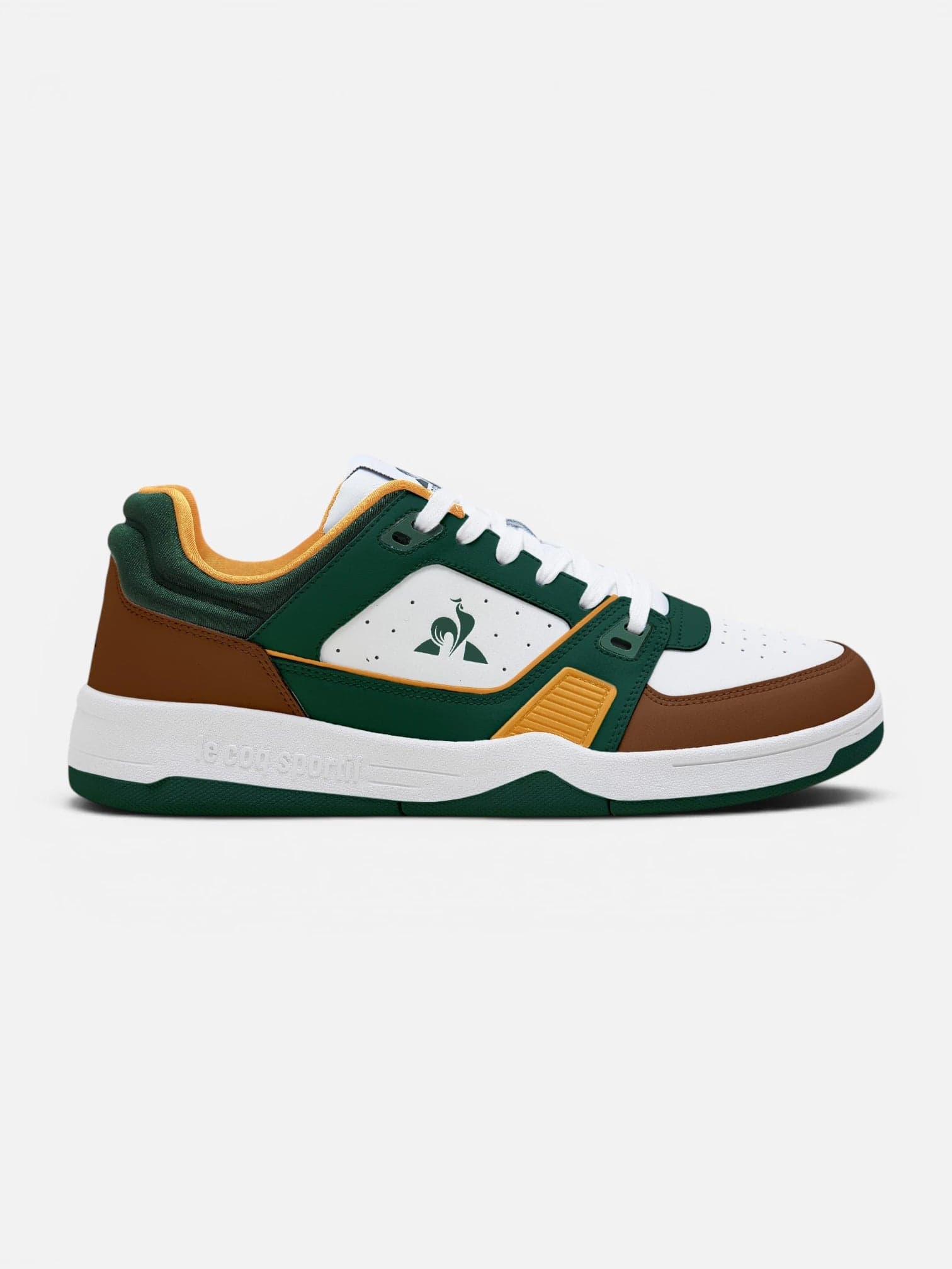 Zapatillas Le Coq Sportif LCS Pro Star Perf Blanco verde marron