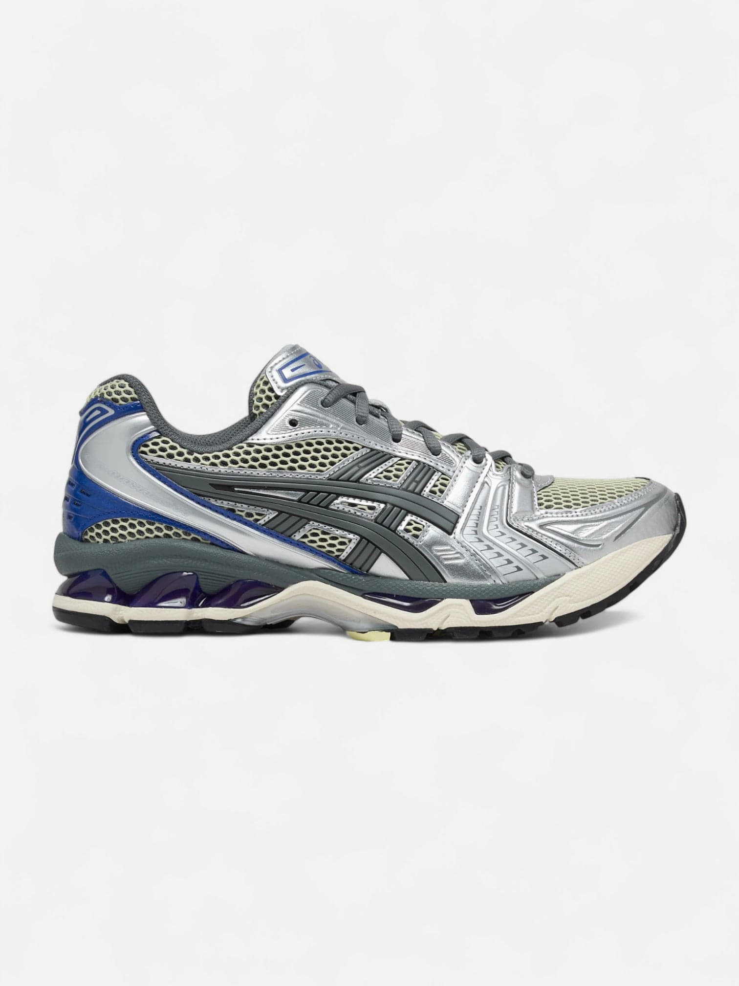 Zapatillas Asics Gel-Kayano 14 Amarillo Plateado Azul