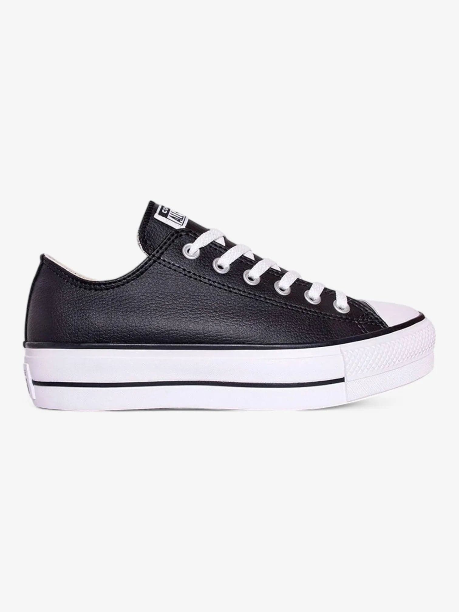 Zapatillas Converse Chuck Taylor Platform Leather Mujer Negro