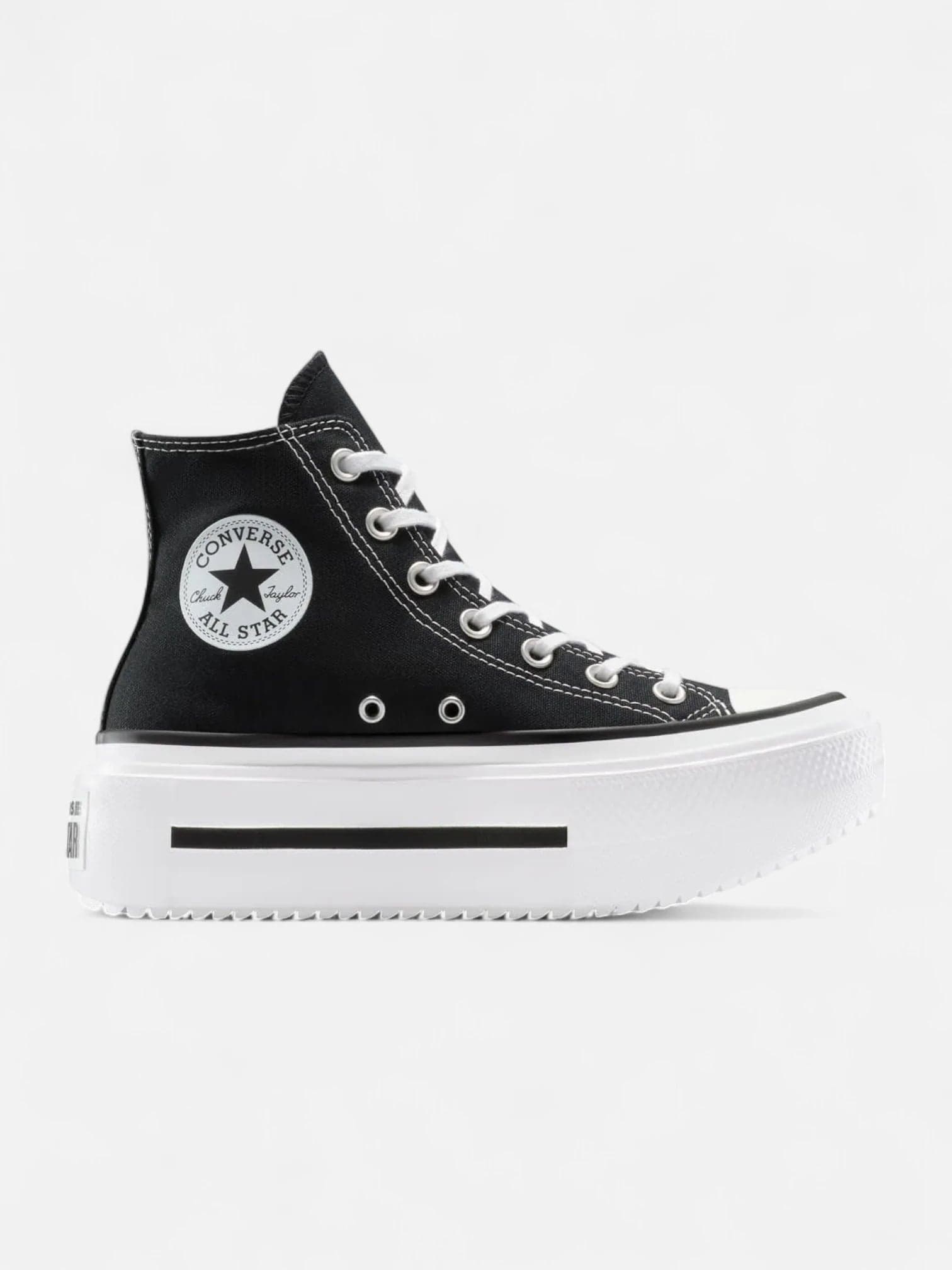 Zapatillas Converse Chuck Taylor Double Stack Hi Negro