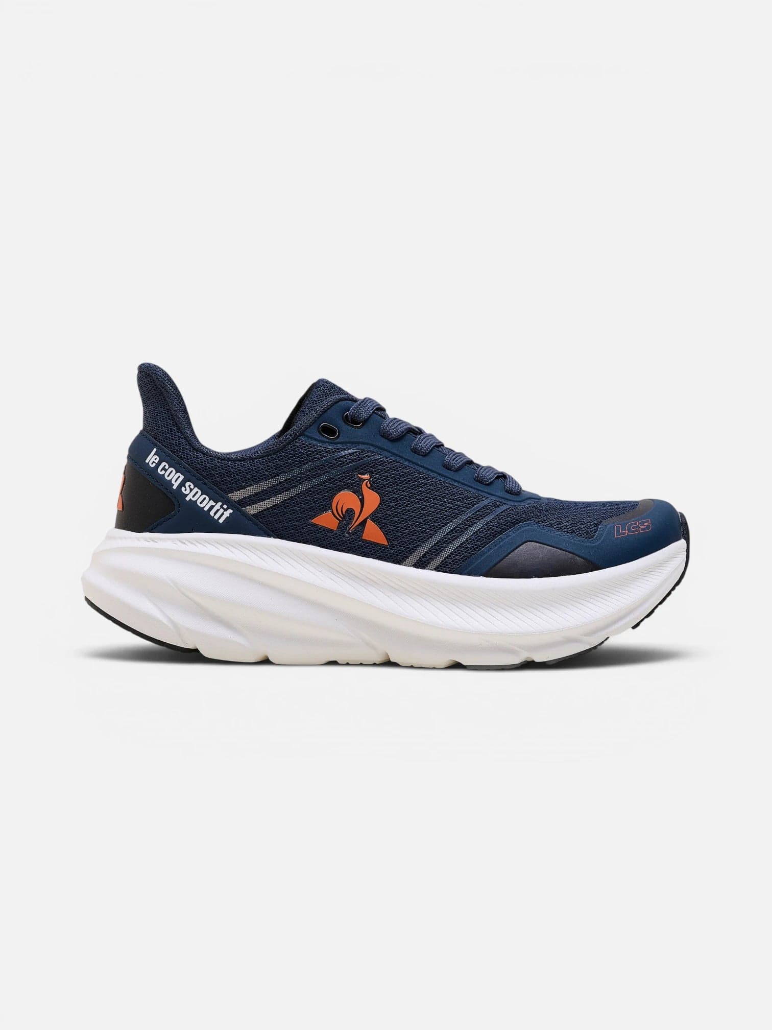 Zapatillas Le Coq Sportif Stirred Azul Marino Naranja Negro