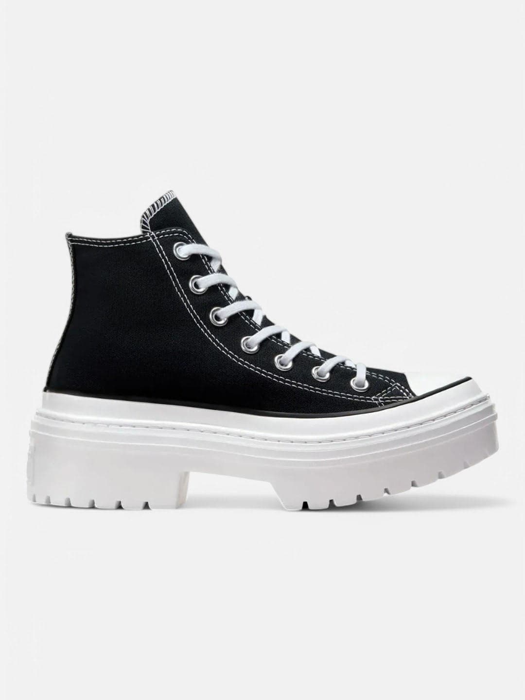 Zapatillas Converse Tacon Chuck Taylor Lugged Heel Hi Negro