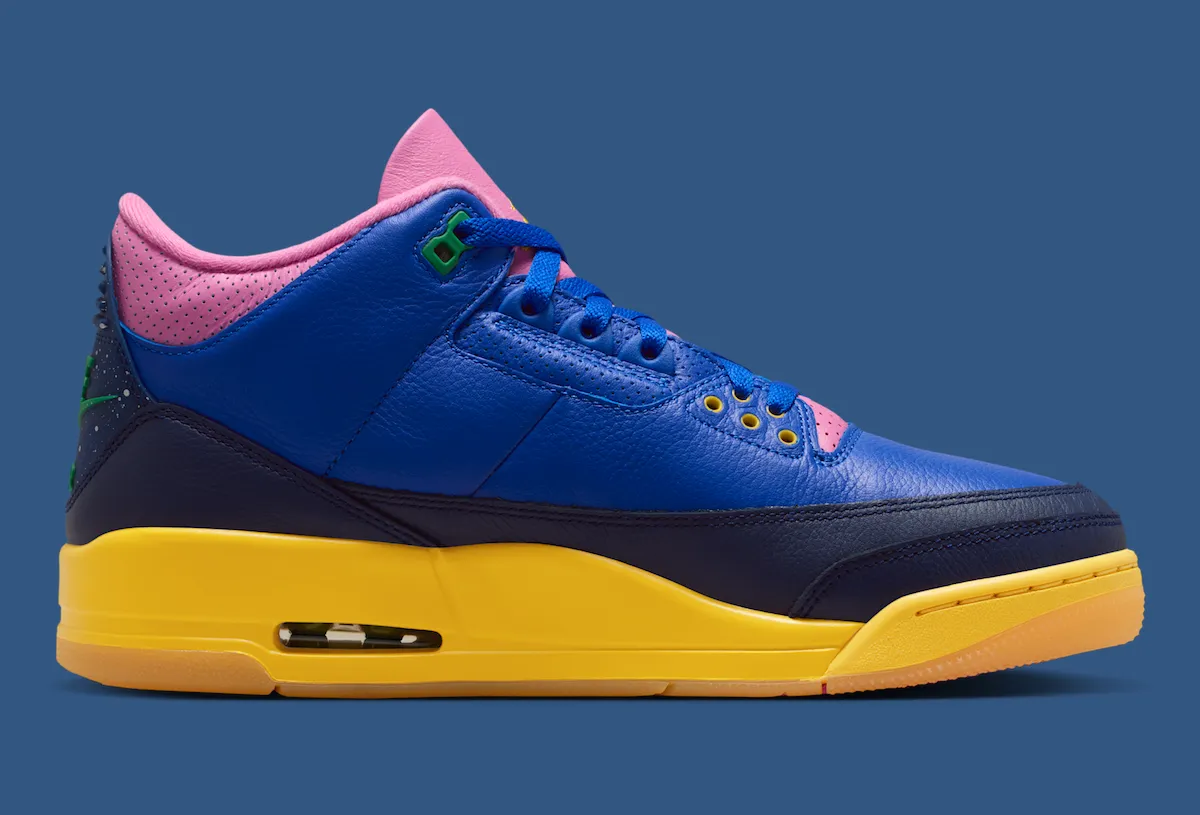 Vista del par Air Jordan 3 Brazil